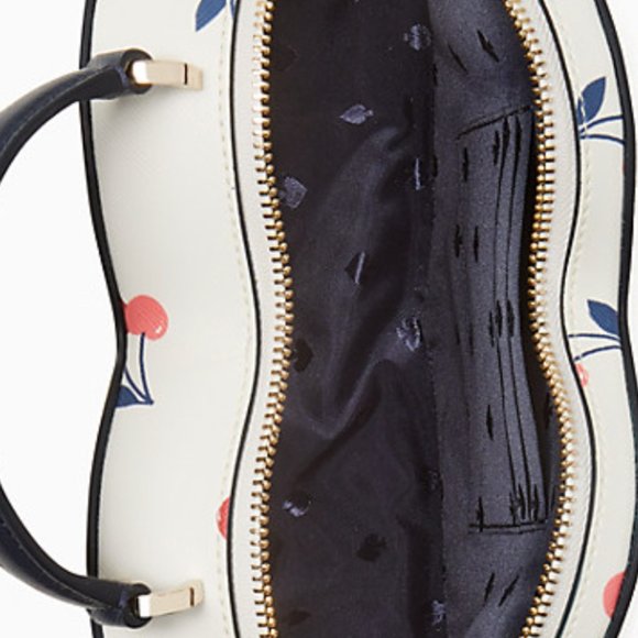 MAKE AN OFFER Kate Spade Love Shack Dancing Cherries  Heart Crossbody Bag - Picture 7 of 7
